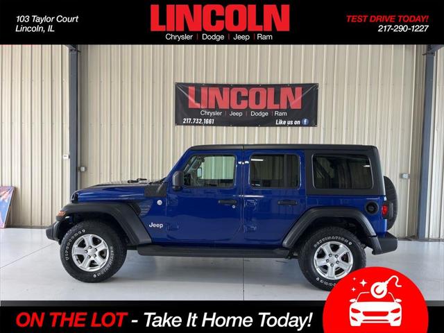 2020 Jeep Wrangler Unlimited Sport S 4X4 2020 Jeep Wrangler Unlimited Sport S 4X4