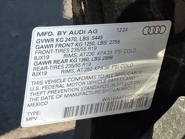 2025 Audi Q5 Premium Plus 45 TFSI S line quattro S tronic