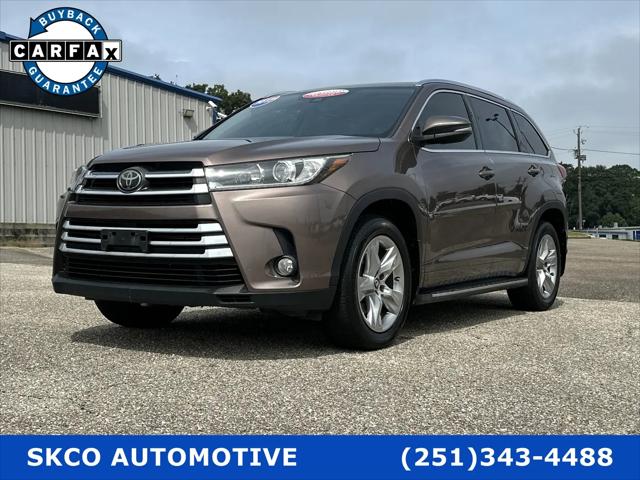 2017 Toyota Highlander Limited for sale in Mobile, AL