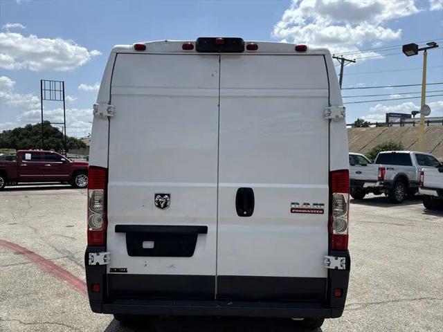 2018 Ram ProMaster 2500 Cargo Van High Roof 159" WB