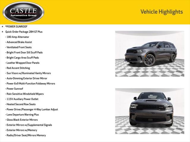 2025 Dodge Durango DURANGO GT PLUS AWD