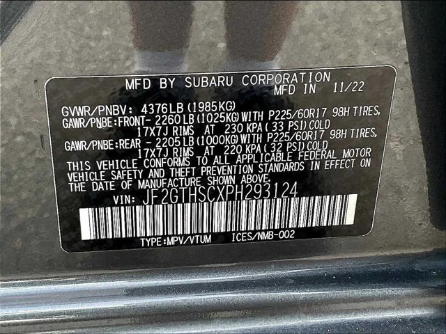 2023 Subaru Crosstrek Sport