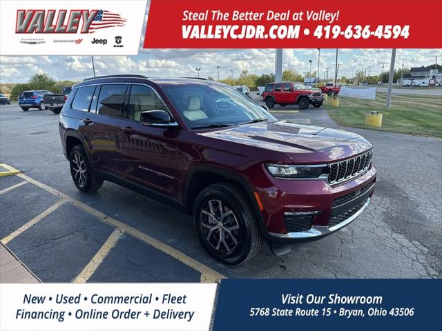 2025 Jeep Grand Cherokee GRAND CHEROKEE L LIMITED 4X4 2025 Jeep Grand Cherokee GRAND CHEROKEE L LIMITED 4X4