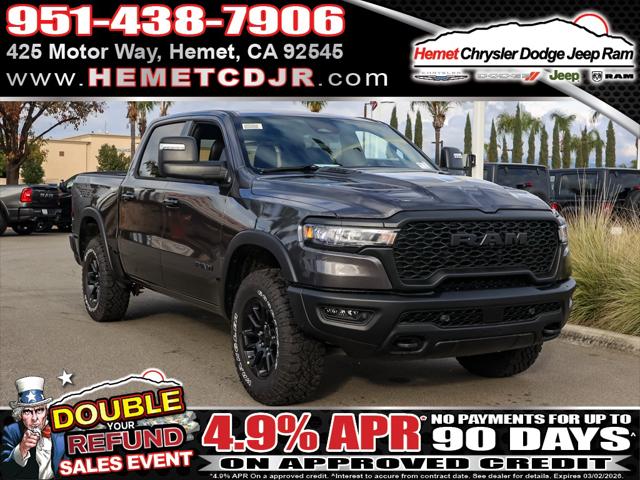 2026 RAM Ram 1500 RAM 1500 REBEL CREW CAB 4X4 57 BOX