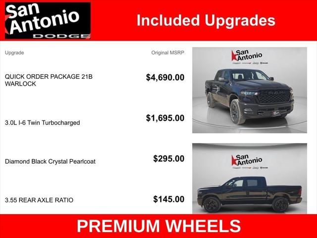 2026 RAM Ram 1500 RAM 1500 WARLOCK CREW CAB 4X4 57 BOX 2026 RAM Ram 1500 RAM 1500 WARLOCK CREW CAB 4X4 57 BOX