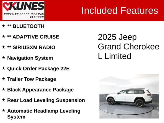 2025 Jeep Grand Cherokee GRAND CHEROKEE L LIMITED 4X4 2025 Jeep Grand Cherokee GRAND CHEROKEE L LIMITED 4X4