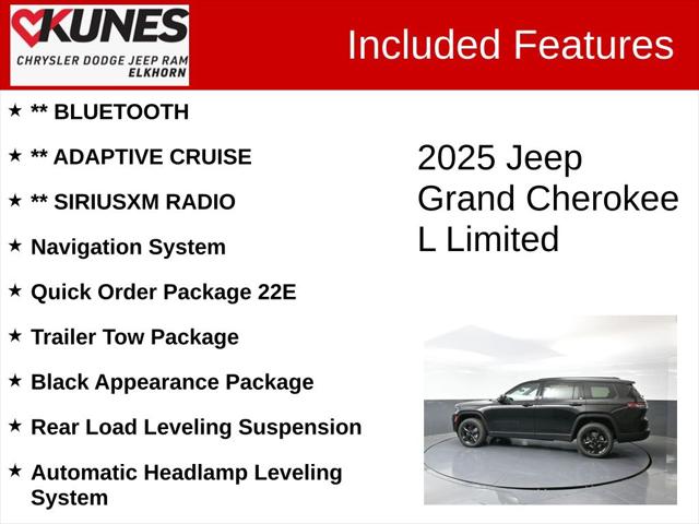 2025 Jeep Grand Cherokee GRAND CHEROKEE L LIMITED 4X4 2025 Jeep Grand Cherokee GRAND CHEROKEE L LIMITED 4X4