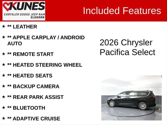 2026 Chrysler Pacifica PACIFICA SELECT 2026 Chrysler Pacifica PACIFICA SELECT
