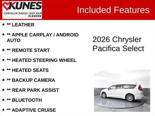 2026 Chrysler Pacifica PACIFICA SELECT 2026 Chrysler Pacifica PACIFICA SELECT