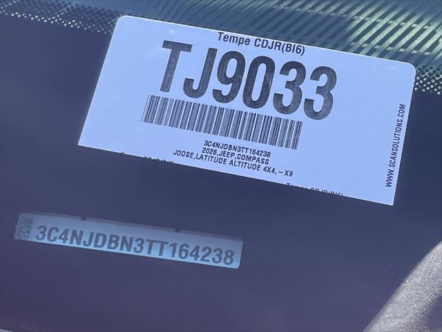 2026 Jeep Compass Latitude Altitude