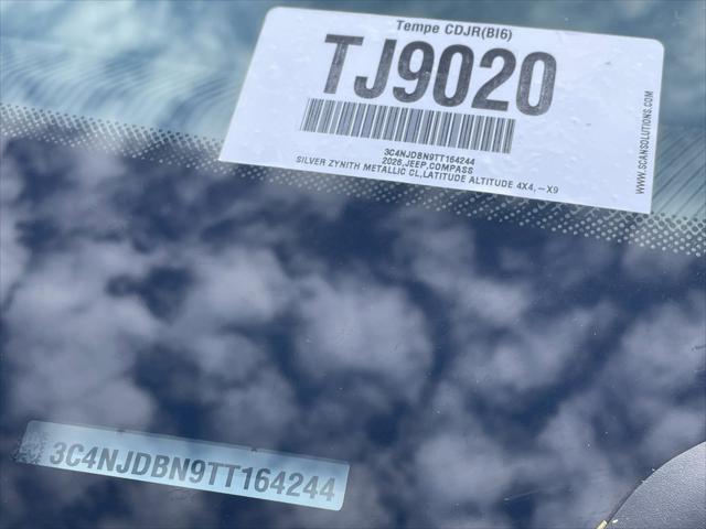 2026 Jeep Compass Latitude Altitude