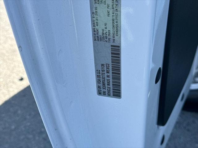 2026 Ram ProMaster Cargo Van Tradesman High Roof 159" WB EXT w/Pass Seat