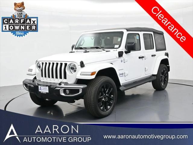 2021 Jeep Wrangler 4xe Unlimited Sahara 4x4 2021 Jeep Wrangler 4xe Unlimited Sahara 4x4