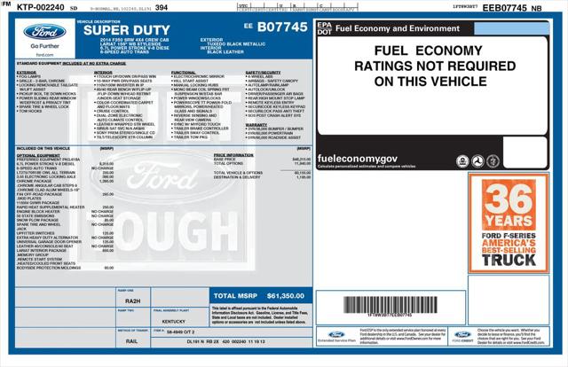 2014 Ford F-350 LARIAT
