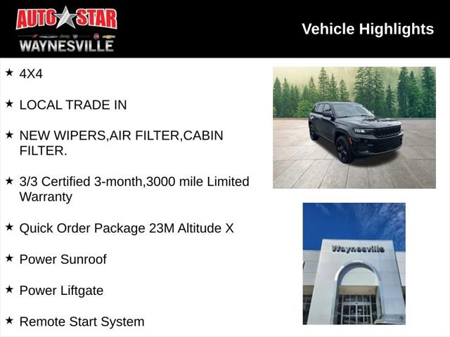 2025 Jeep Grand Cherokee Altitude X 4x4