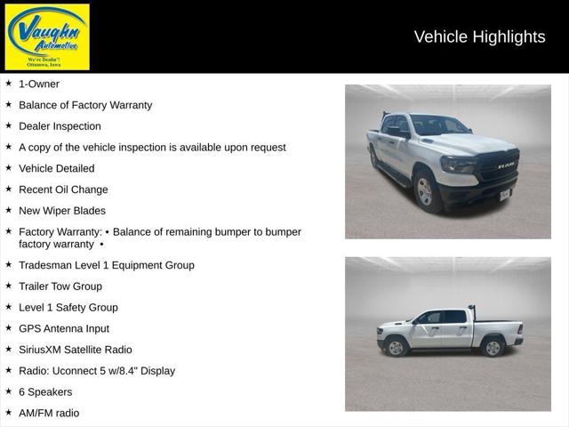 2023 RAM 1500 Tradesman Crew Cab 4x4 57 Box 2023 RAM 1500 Tradesman Crew Cab 4x4 57 Box