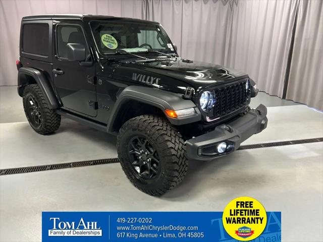 2024 Jeep Wrangler 2-Door Willys 4x4 2024 Jeep Wrangler 2-Door Willys 4x4