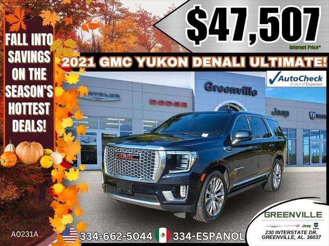 2021 GMC Yukon 2WD Denali 2021 GMC Yukon 2WD Denali