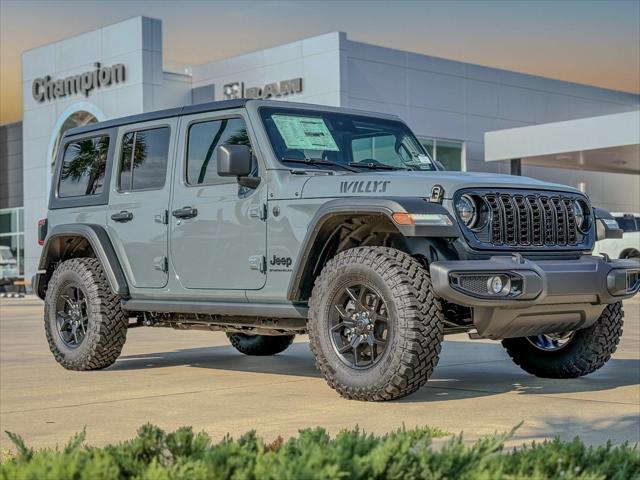 2025 Jeep Wrangler WRANGLER 4-DOOR WILLYS 2025 Jeep Wrangler WRANGLER 4-DOOR WILLYS