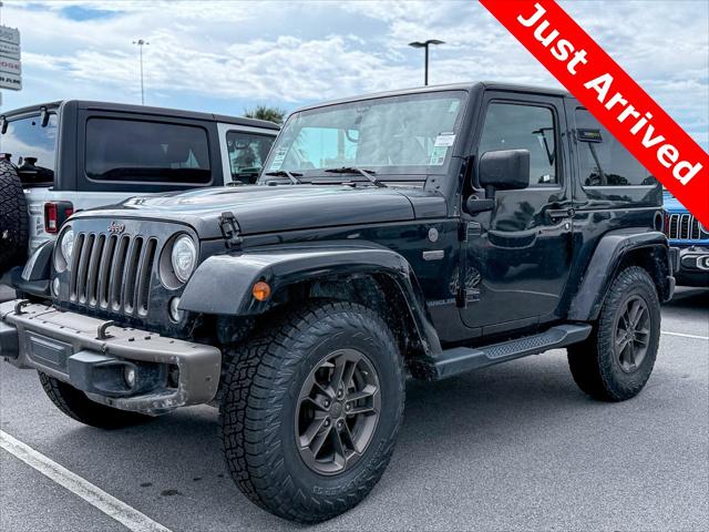 2017 Jeep Wrangler 75th Anniversary Edition 4x4