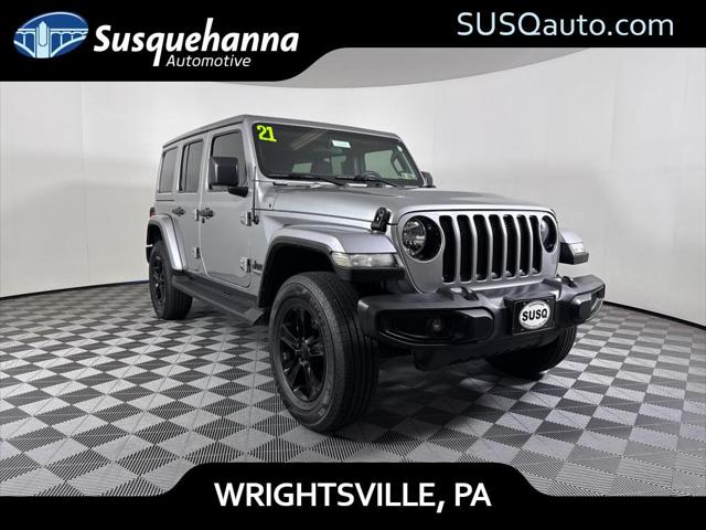 2021 Jeep Wrangler Unlimited Sahara Altitude 4x4 2021 Jeep Wrangler Unlimited Sahara Altitude 4x4