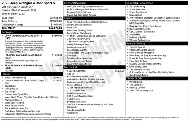 2025 Jeep Wrangler 4-Door Summit 4x4