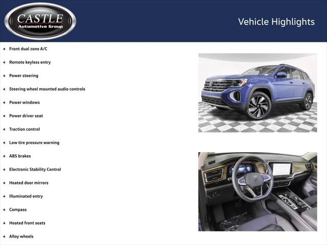 2026 Volkswagen Atlas SE with Technology