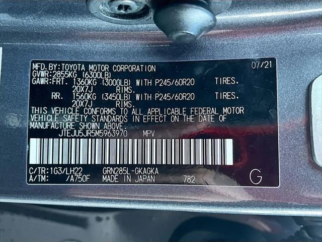 2021 Toyota 4Runner Nightshade Special Edition