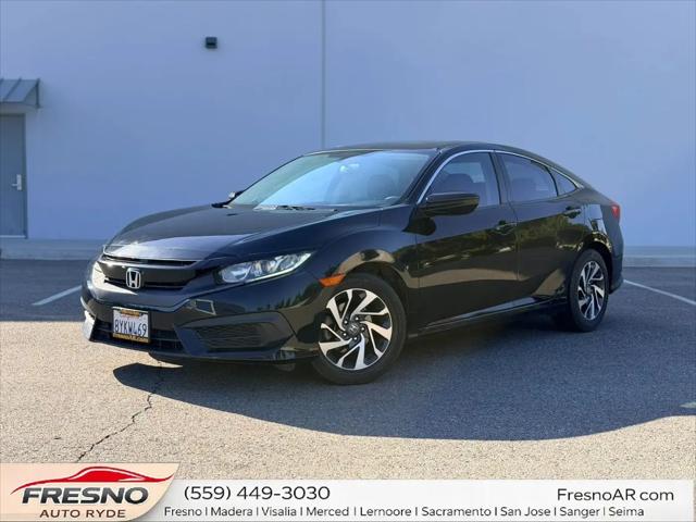2016 Honda Civic EX for sale in Fresno, CA