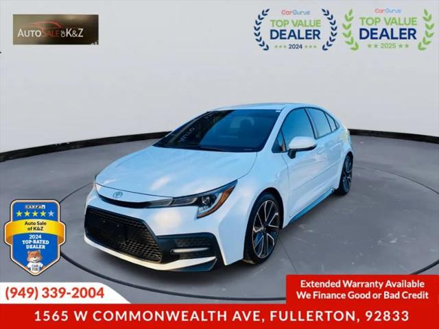 2020 Toyota Corolla SE for sale in Fullerton, CA
