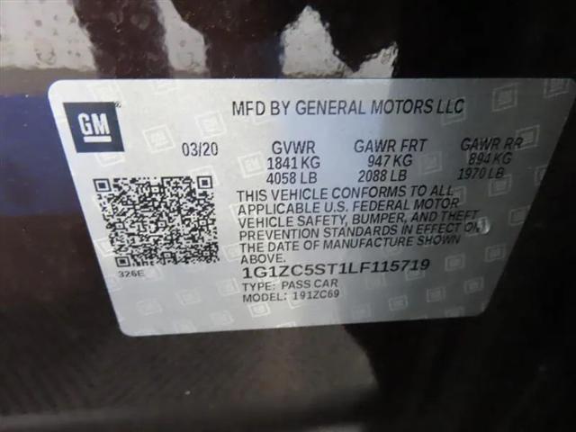 2020 Chevrolet Malibu FWD 1FL
