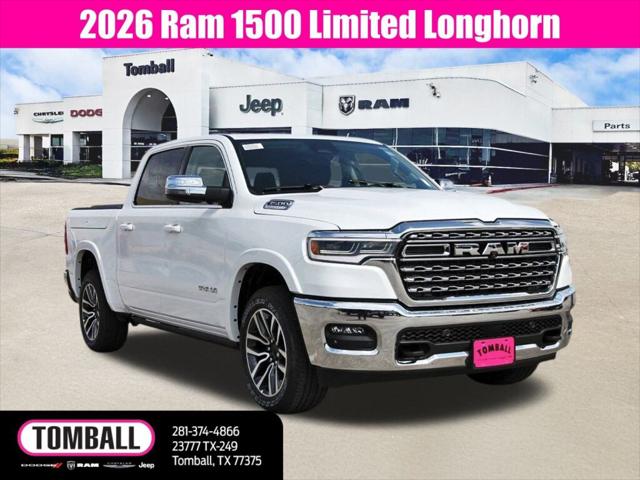 2026 RAM Ram 1500 RAM 1500 LIMITED LONGHORN CREW CAB 4X4 57 BOX 2026 RAM Ram 1500 RAM 1500 LIMITED LONGHORN CREW CAB 4X4 57 BOX