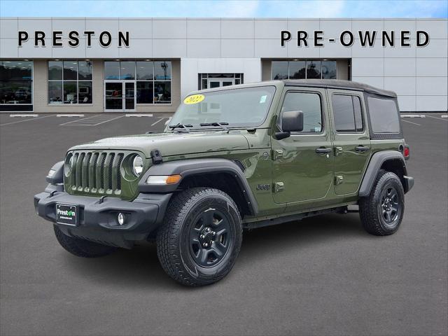 2022 Jeep Wrangler Unlimited Sport 4x4 2022 Jeep Wrangler Unlimited Sport 4x4