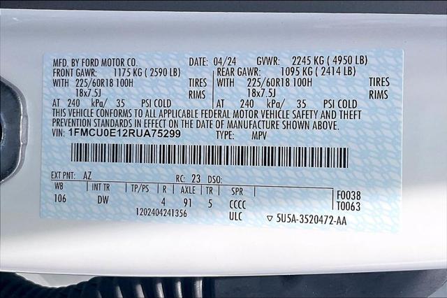 New 2024 Ford Escape PHEV For Sale in Olive Branch, MS