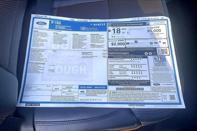 New 2025 Ford F-150 For Sale in Olive Branch, MS