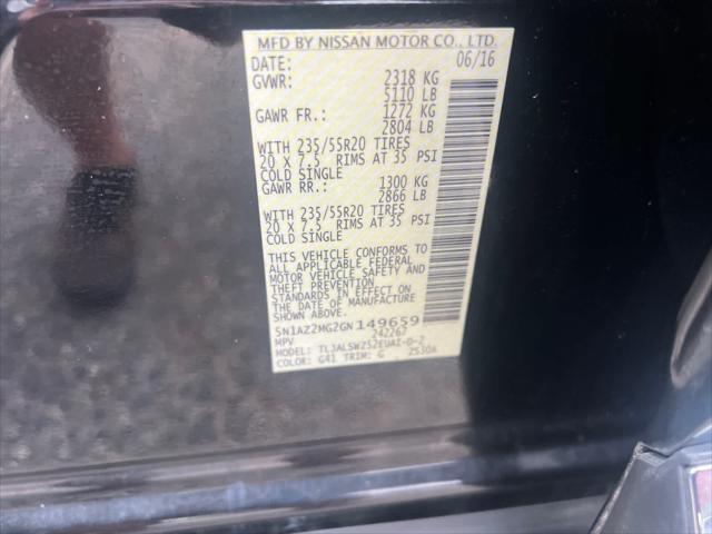 2016 Nissan Murano Platinum
