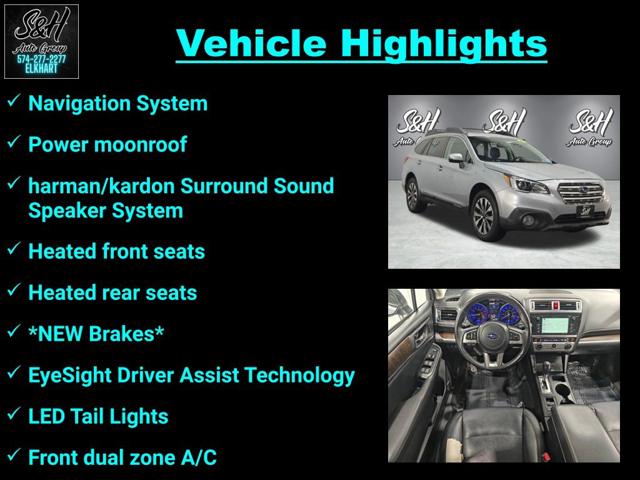 2017 Subaru Outback 2.5i Limited