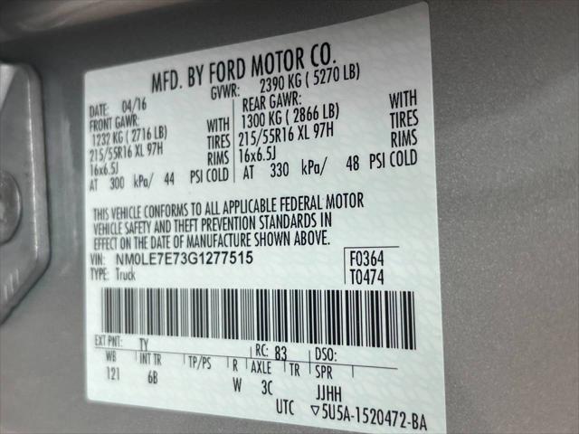 2016 Ford Transit Connect XL