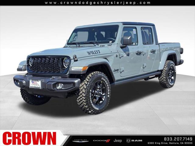 2025 Jeep Gladiator GLADIATOR WILLYS 4X4 2025 Jeep Gladiator GLADIATOR WILLYS 4X4