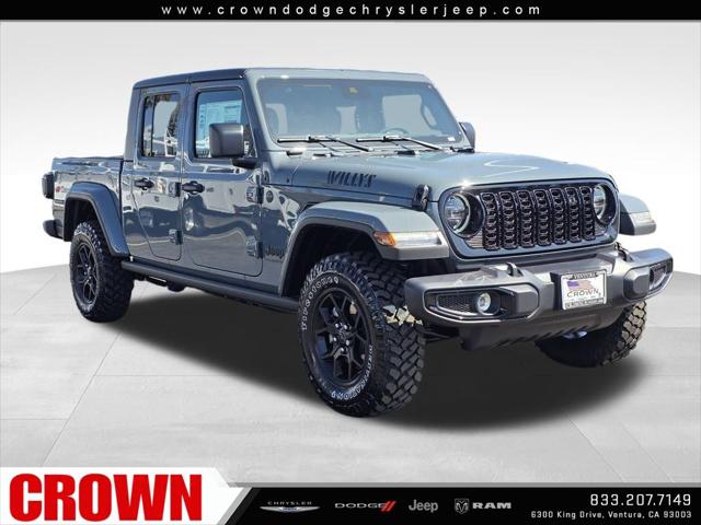 2025 Jeep Gladiator GLADIATOR WILLYS 4X4 2025 Jeep Gladiator GLADIATOR WILLYS 4X4