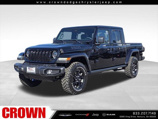 2025 Jeep Gladiator GLADIATOR WILLYS 4X4 2025 Jeep Gladiator GLADIATOR WILLYS 4X4