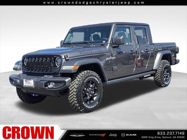 2025 Jeep Gladiator GLADIATOR WILLYS 4X4 2025 Jeep Gladiator GLADIATOR WILLYS 4X4
