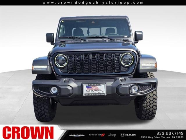 2025 Jeep Gladiator GLADIATOR WILLYS 4X4 2025 Jeep Gladiator GLADIATOR WILLYS 4X4