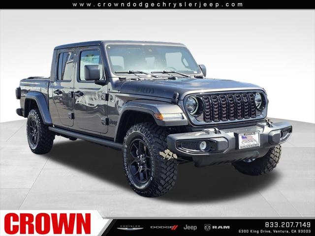 2025 Jeep Gladiator GLADIATOR WILLYS 4X4 2025 Jeep Gladiator GLADIATOR WILLYS 4X4