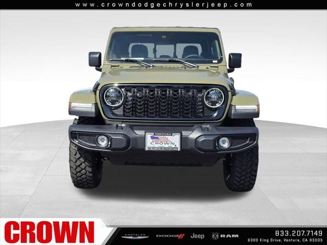 2025 Jeep Gladiator GLADIATOR WILLYS 4X4 2025 Jeep Gladiator GLADIATOR WILLYS 4X4