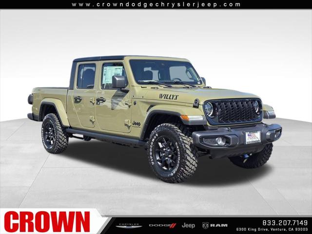 2025 Jeep Gladiator GLADIATOR WILLYS 4X4 2025 Jeep Gladiator GLADIATOR WILLYS 4X4