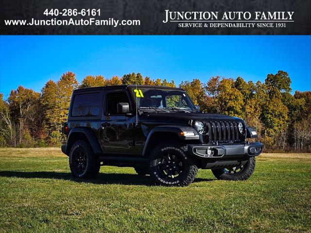2021 Jeep Wrangler Willys 4X4 2021 Jeep Wrangler Willys 4X4