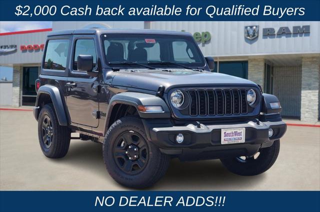 2025 Jeep Wrangler WRANGLER 2-DOOR SPORT 2025 Jeep Wrangler WRANGLER 2-DOOR SPORT