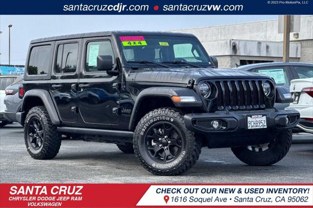 2022 Jeep Wrangler Unlimited Willys 4x4