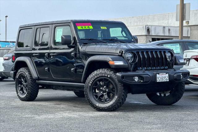 2022 Jeep Wrangler Unlimited Willys 4x4